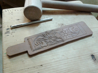 carved wristband